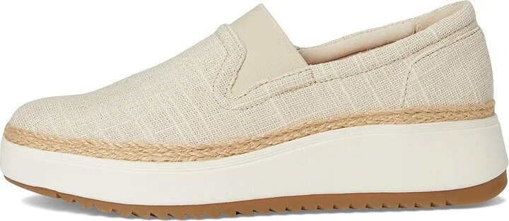 Clarks Zylah Sky Women's Flat Shoes Natural Interest Textile : 11 D - Wide, Rubber - Image 6