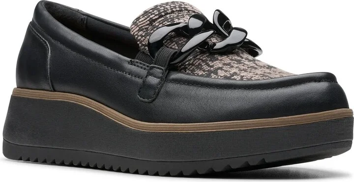 Clarks Zylah Wedge Loafer