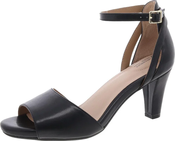Clarrice Womens Cushioned Footbed Pumps Heels