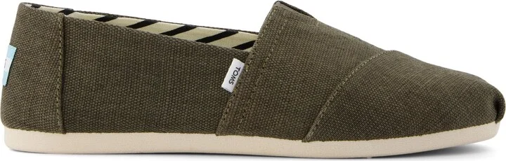 Classic Alpargata Olive Heritage Canvas