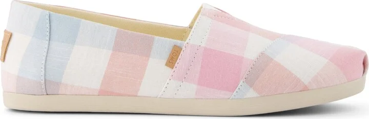 Classic Alpargata Pink Picnic Plaid