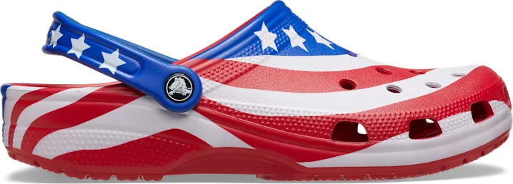 Classic American Flag Clog