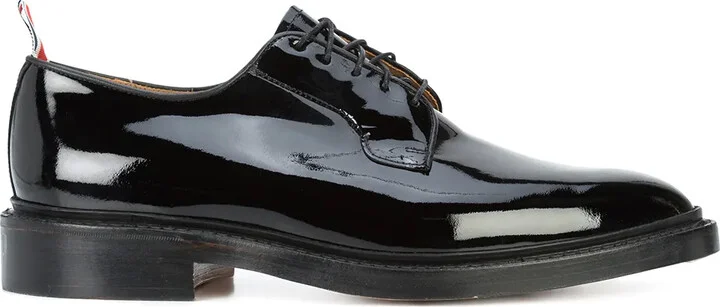 Classic Blucher In Black Patent Leather