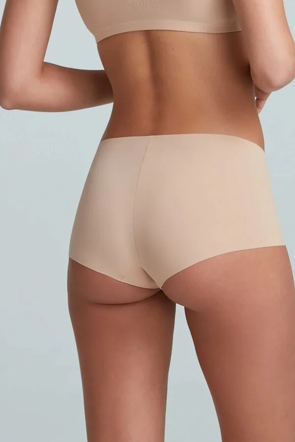Classic Boyshort in Beige - Image 3