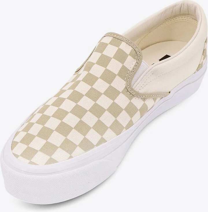 Classic Checkerboard Slip-On Sneakers - Image 2