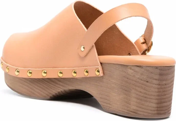 Classic Closed 70mm leather clogs - Image 3