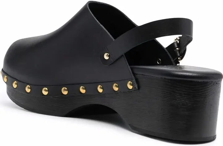 Classic Closed 70mm studded clogs - Image 3