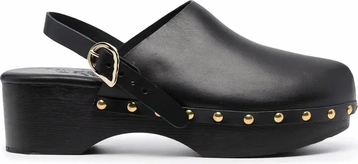 Classic Closed 70mm studded clogs