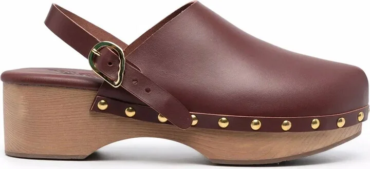 Classic Closed 70mm studded clogs