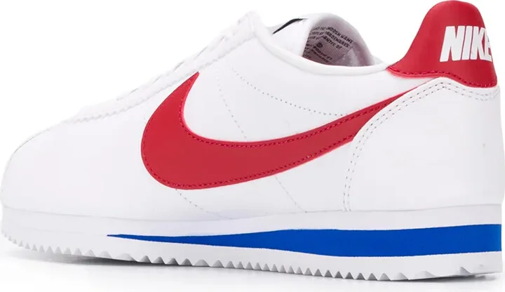 Classic Cortez "White/Varsity Red" leather sneakers - Image 3