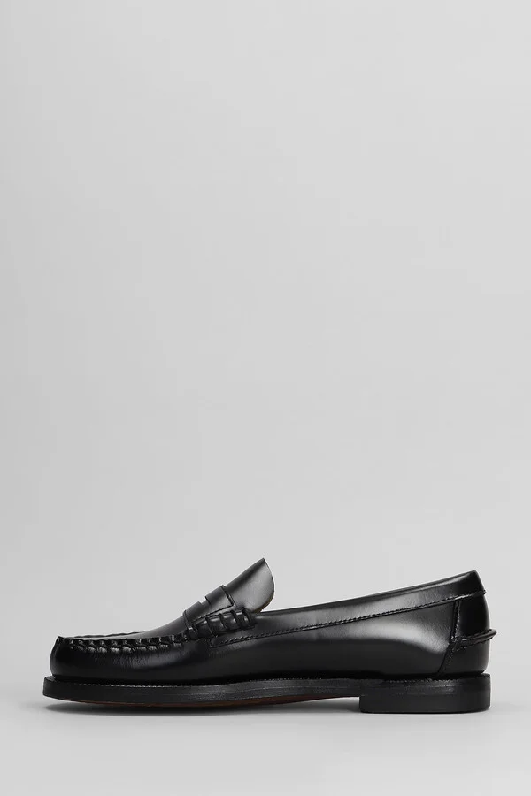Classic Dan Loafers In Black Leather - Image 3