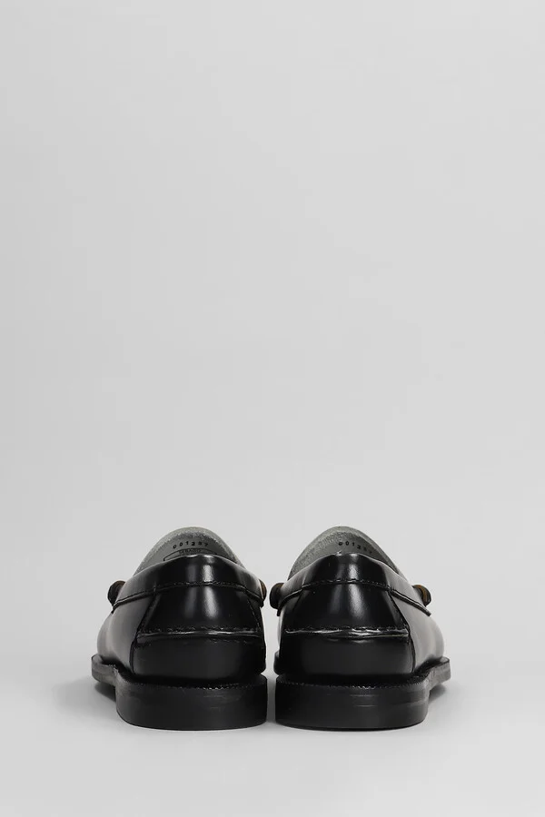 Classic Dan Loafers In Black Leather - Image 4