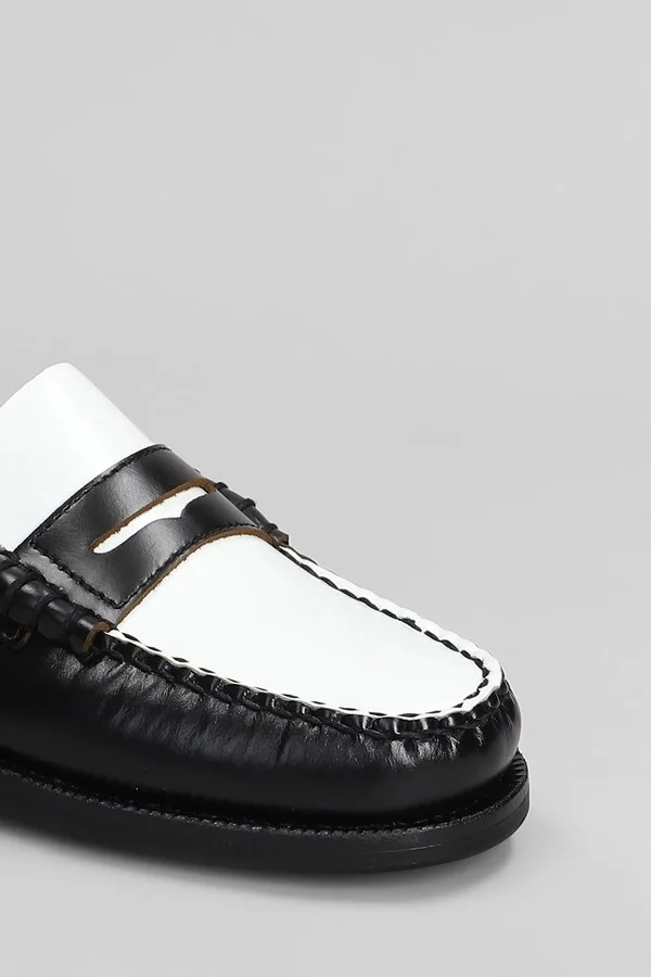 Classic Dan Loafers In Black Leather - Image 5