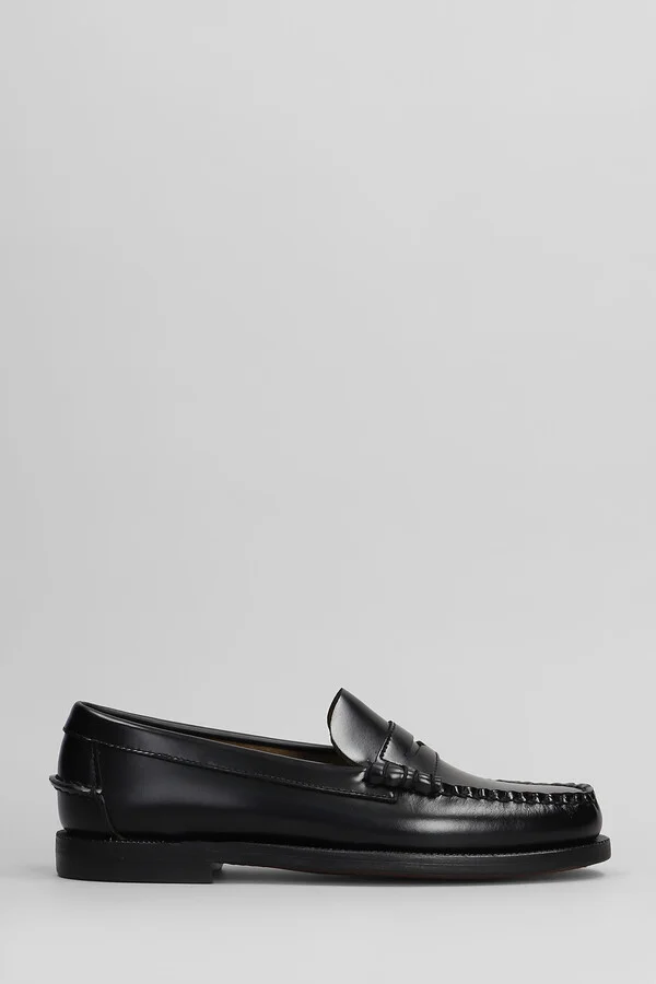 Classic Dan Loafers In Black Leather