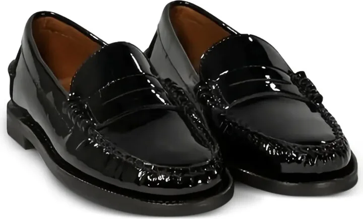 Classic Dan patent leather penny loafers - Image 2