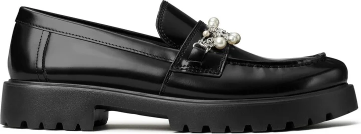 Classic Embellished Lug Sole Loafer - Image 3