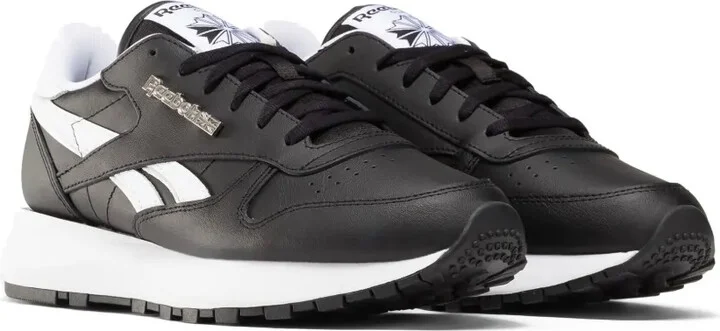 Classic faux-leather sneakers - Image 2