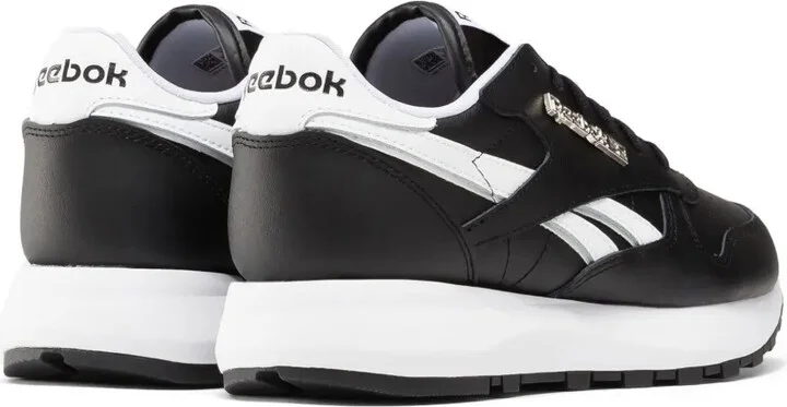 Classic faux-leather sneakers - Image 3
