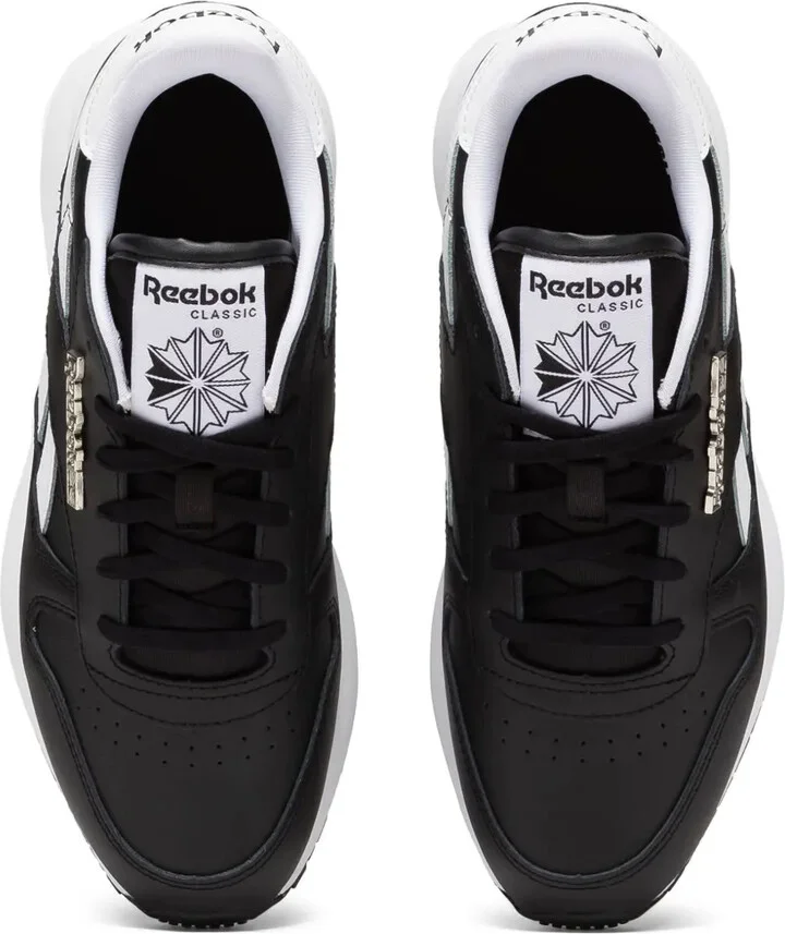 Classic faux-leather sneakers - Image 5