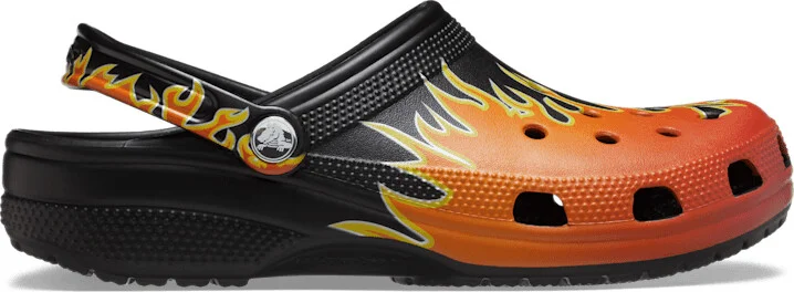 Classic Flames Clog