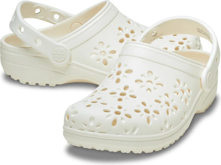 Classic Floral Cut-Out Clog - Image 2