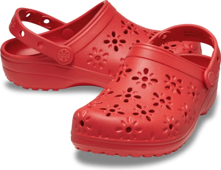 Classic Floral Cut-Out Clog - Image 8