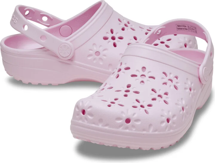 Classic Floral Cut-Out Clog - Image 11