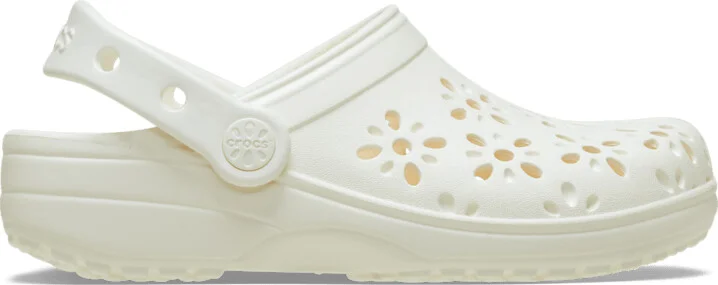 Classic Floral Cut-Out Clog