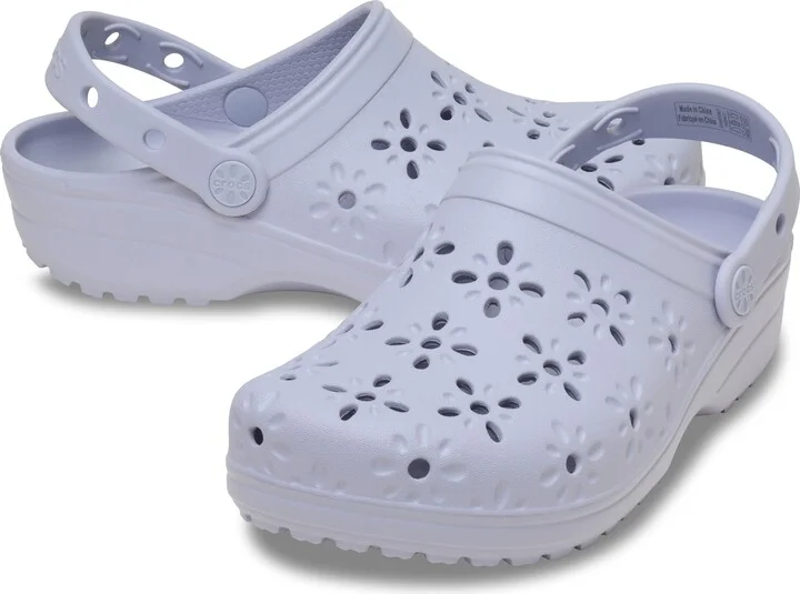 Classic Floral Cutout Clog - Image 6