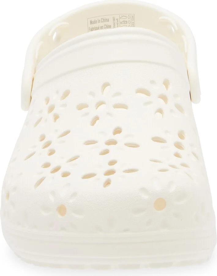 Classic Floral Cutout Clog - Image 10