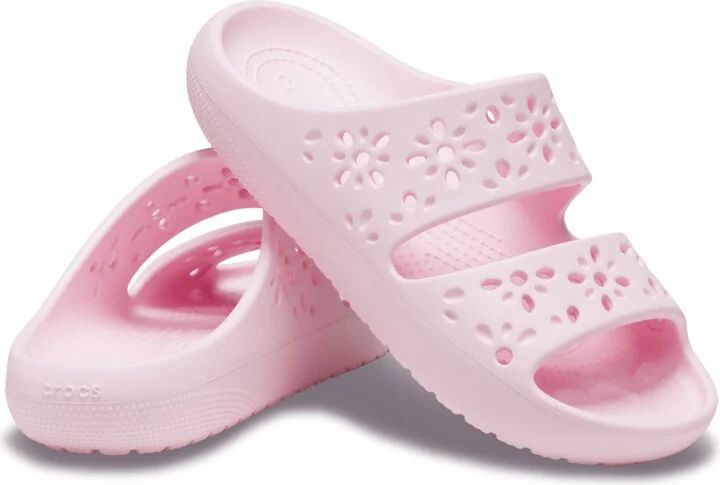 Classic Floral Cutout Sandal - Image 2