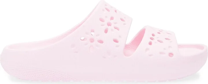 Classic Floral Cutout Slide Sandal - Image 3