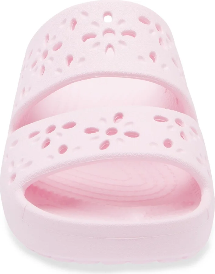 Classic Floral Cutout Slide Sandal - Image 4