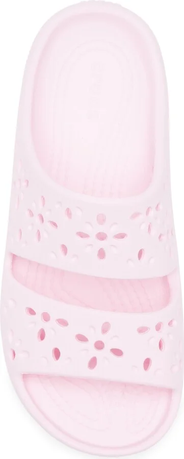 Classic Floral Cutout Slide Sandal - Image 5