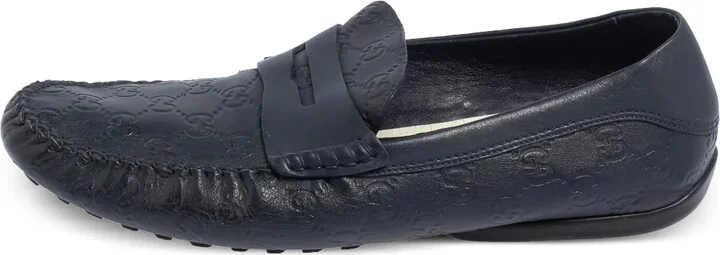 classic GG-debossed loafers