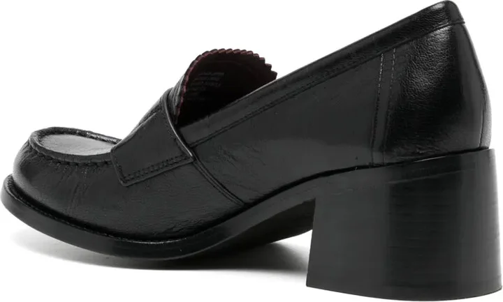 Classic Heeled Loafers - Image 3