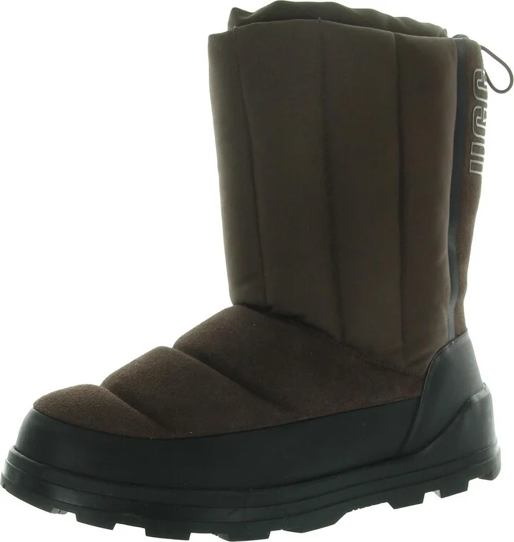 Classic Klamath Short Womens Quilted Suede Winter & Snow Boots