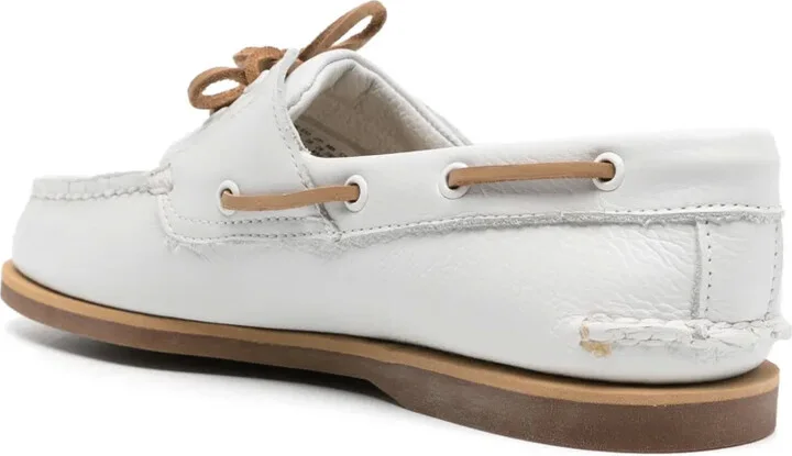 Classic leather boat shoes - Image 3