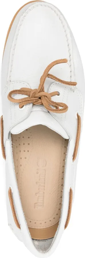 Classic leather boat shoes - Image 4