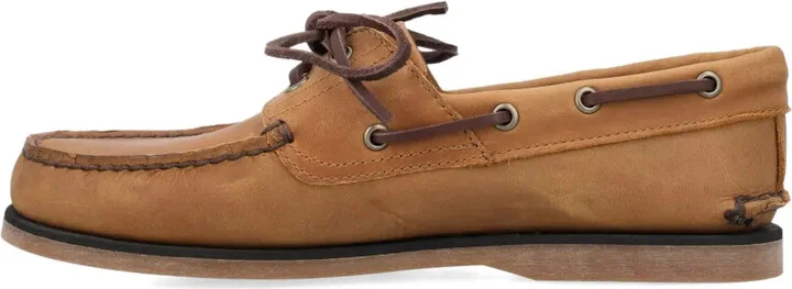 Classic leather boat shoes - Image 3