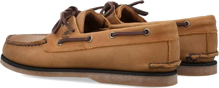 Classic leather boat shoes - Image 4