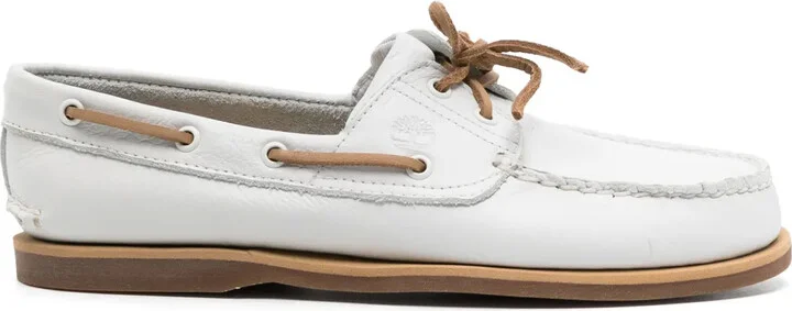 Classic leather boat shoes