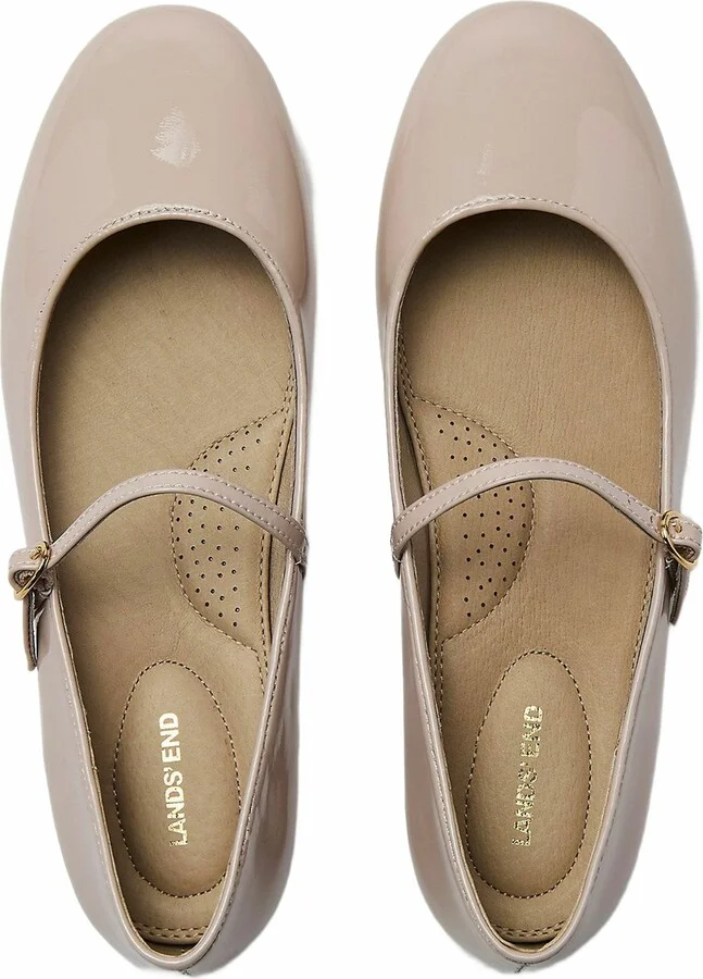 Classic Leather Mary Jane Flats