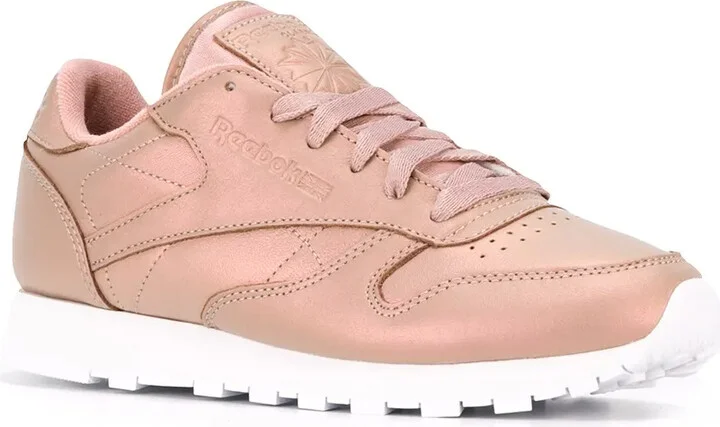 Classic leather pearlized sneakers - Image 2