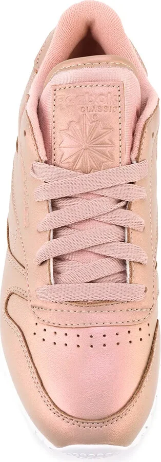 Classic leather pearlized sneakers - Image 4