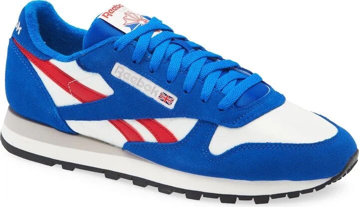 Chalk/ Optimum Blue/vector Red