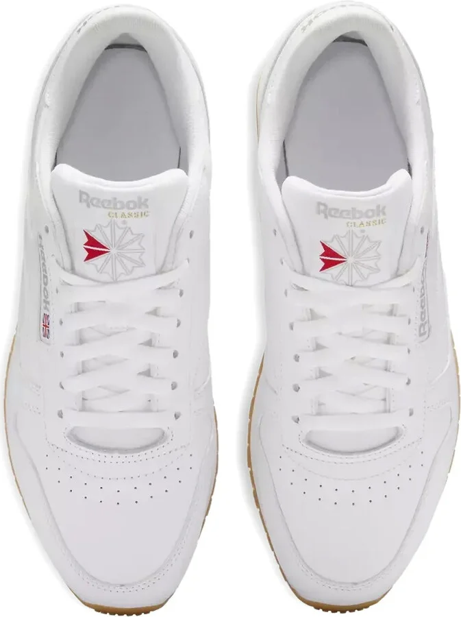 Classic Leather "White/Pure Grey/Gum" sneakers - Image 2