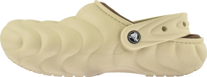 Classic Lined Overpuff Clogs Beige