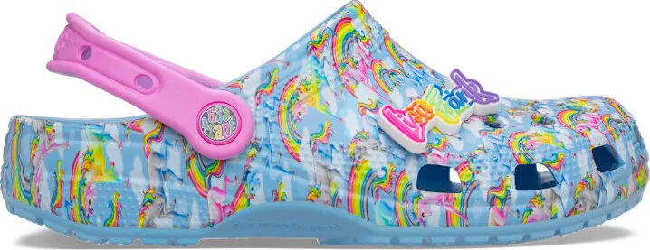 Classic Lisa Frank Unicorn Clog 1