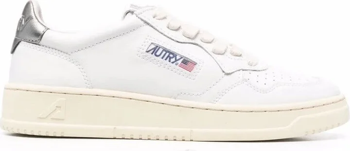 Classic Low-Top Sneakers With Logo Patches
